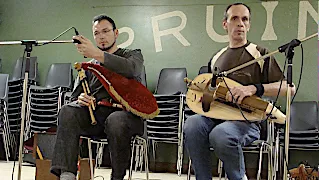 Duo musical cabrette et vielle à roue